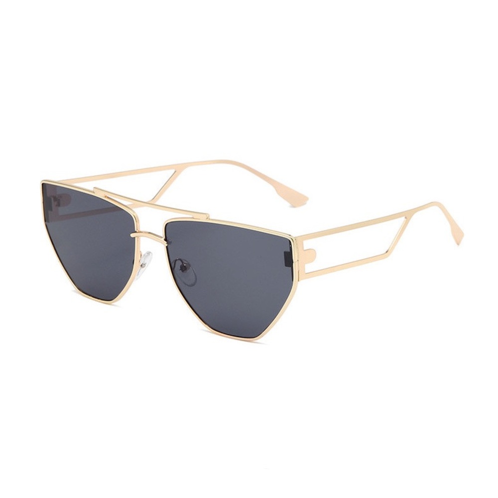 Black Gold Frame Sunglasses